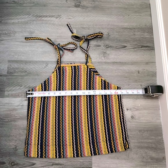 Madewell - Texture and Thread Woven Colorful Unique Top - Small - Picture 6 of 11